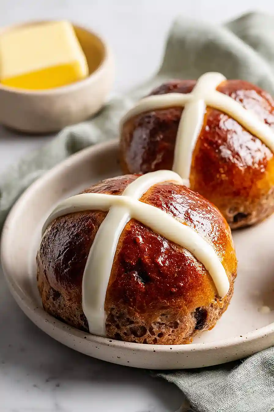 keto hot cross buns