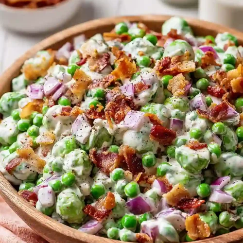 protein pea salad