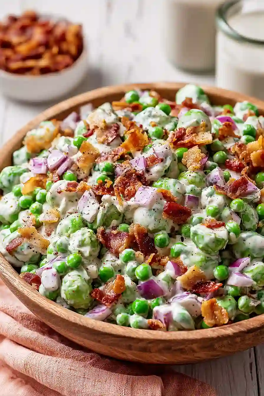 protein pea salad