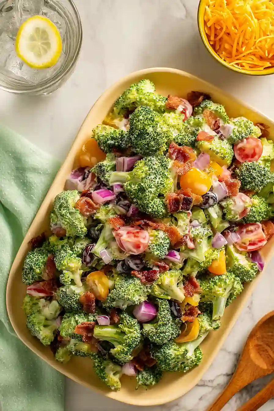 paula deen broccoli salad