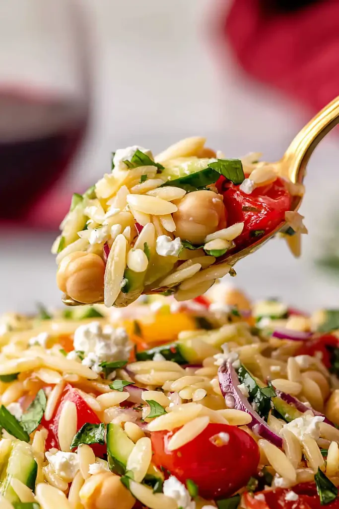 orzo pasta salad