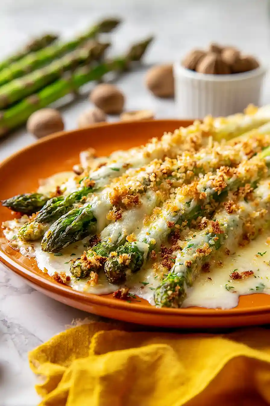 asparagus gratin