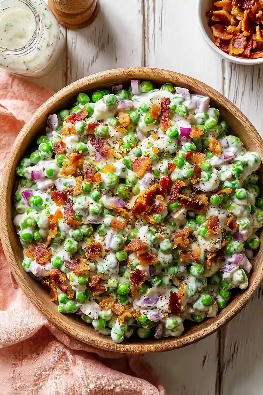 protein pea salad