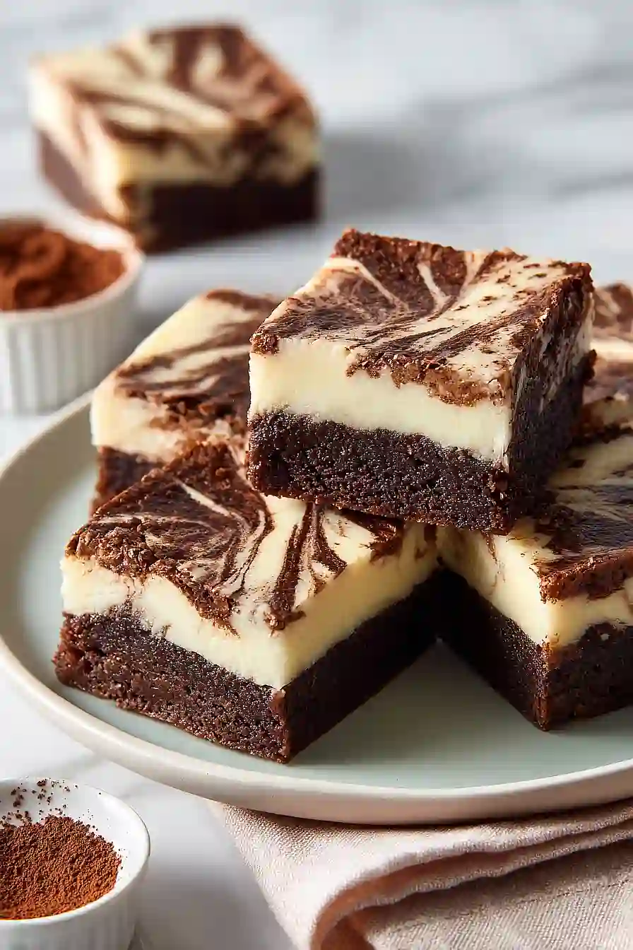 cheesecake box brownies