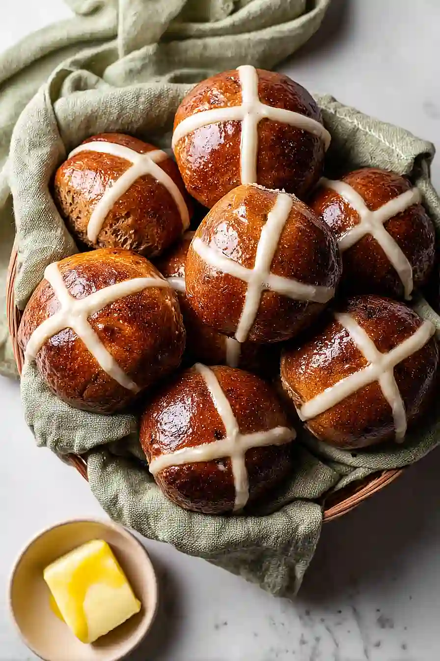 keto hot cross buns