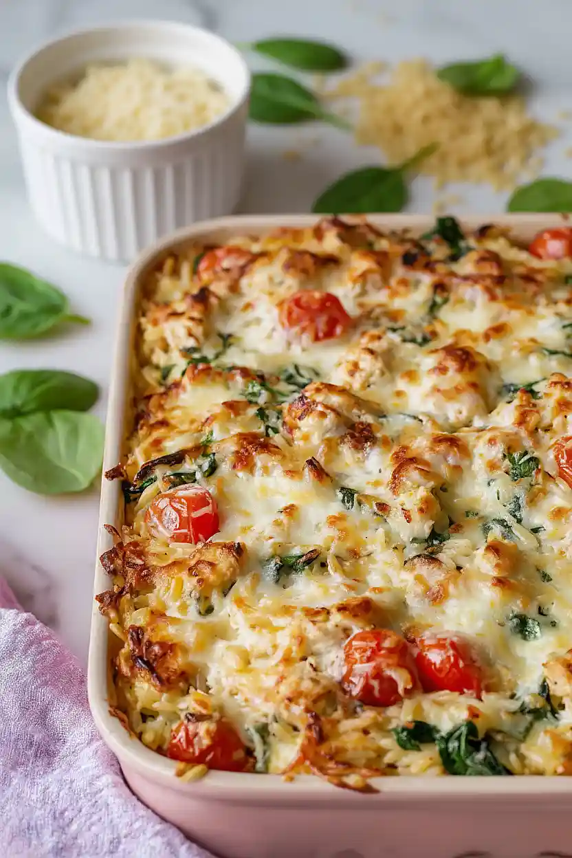 orzo pasta bake