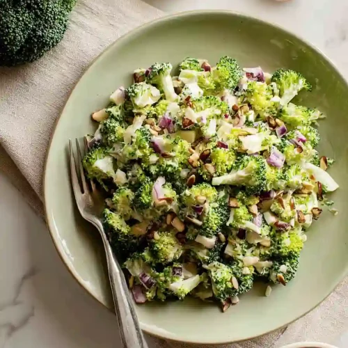 broccoli salad without raisins