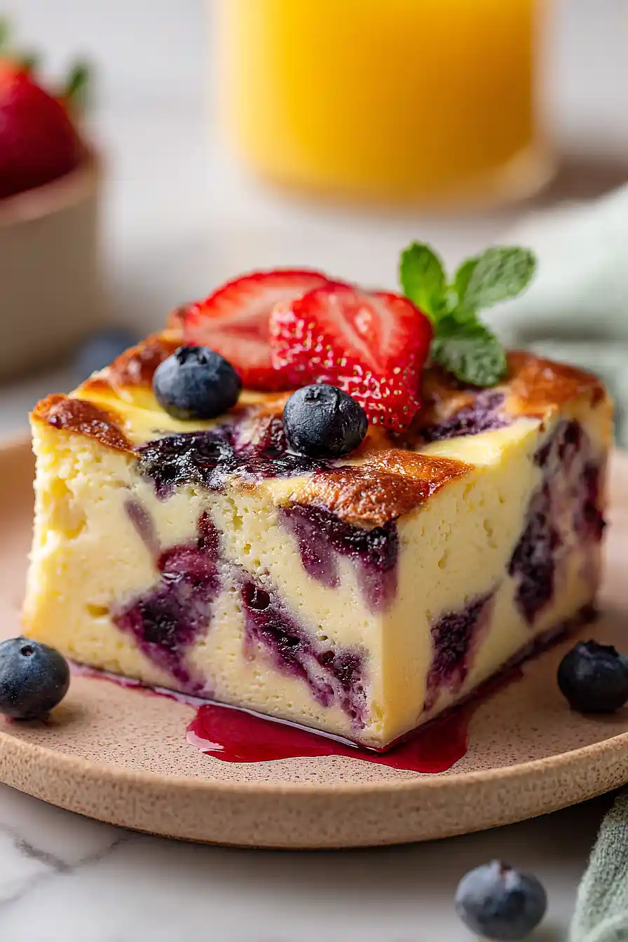 greek yogurt breakfast bake