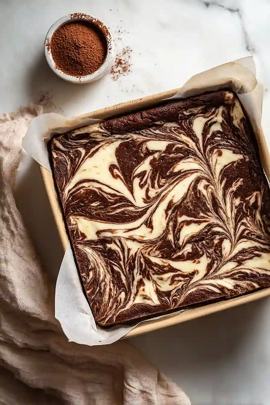 cheesecake box brownies