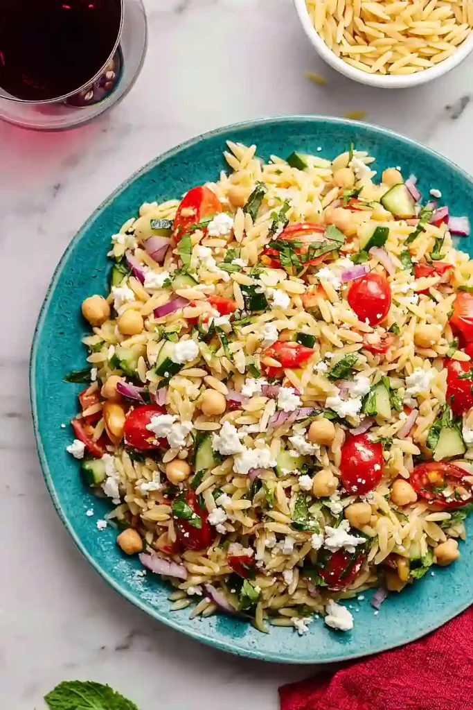 orzo pasta salad