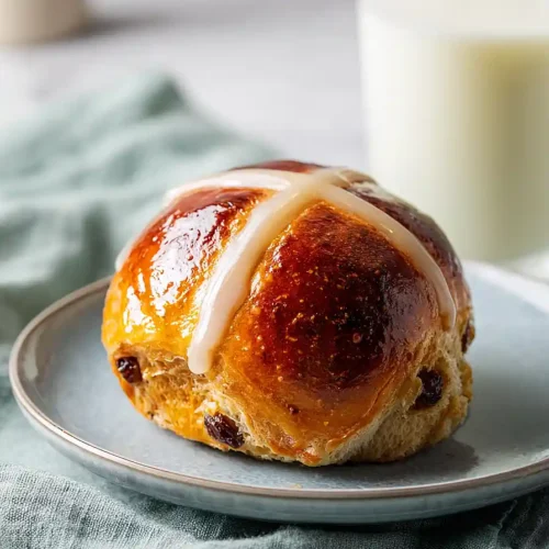 sourdough hot cross buns