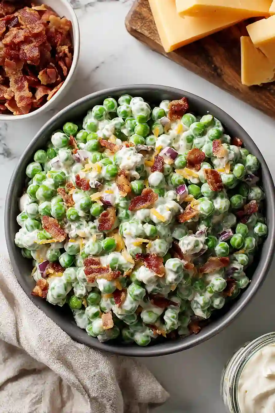 spring pea salad