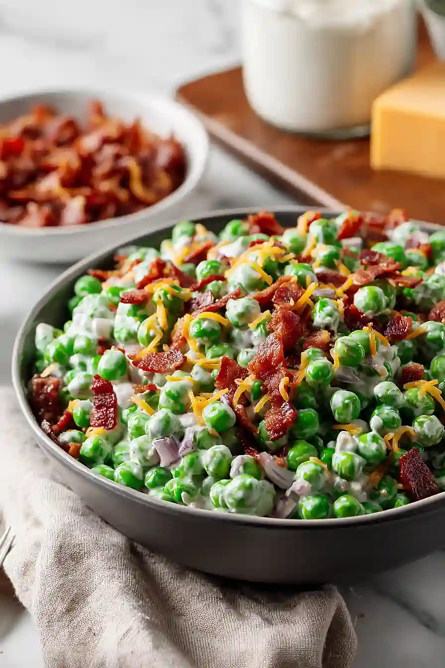 spring pea salad