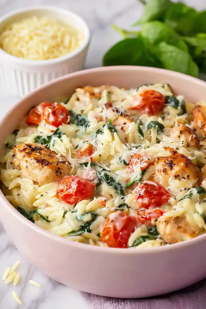 orzo pasta bake