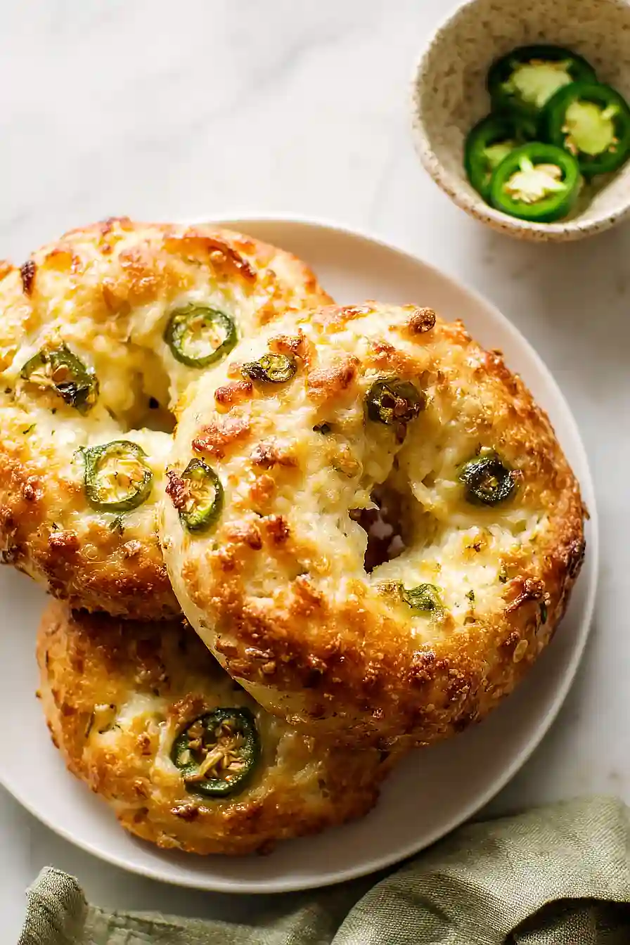 greek yogurt jalapeno bagels