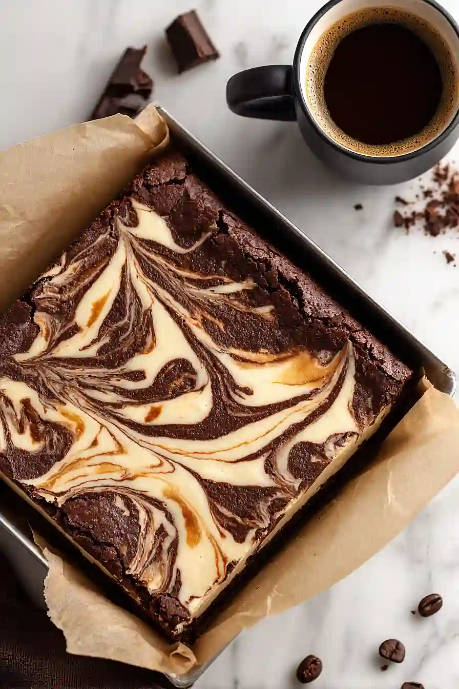 vegan cheesecake brownies