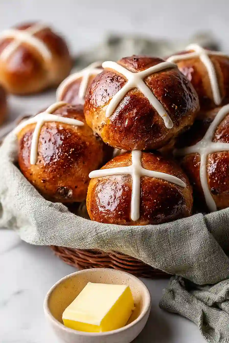 keto hot cross buns