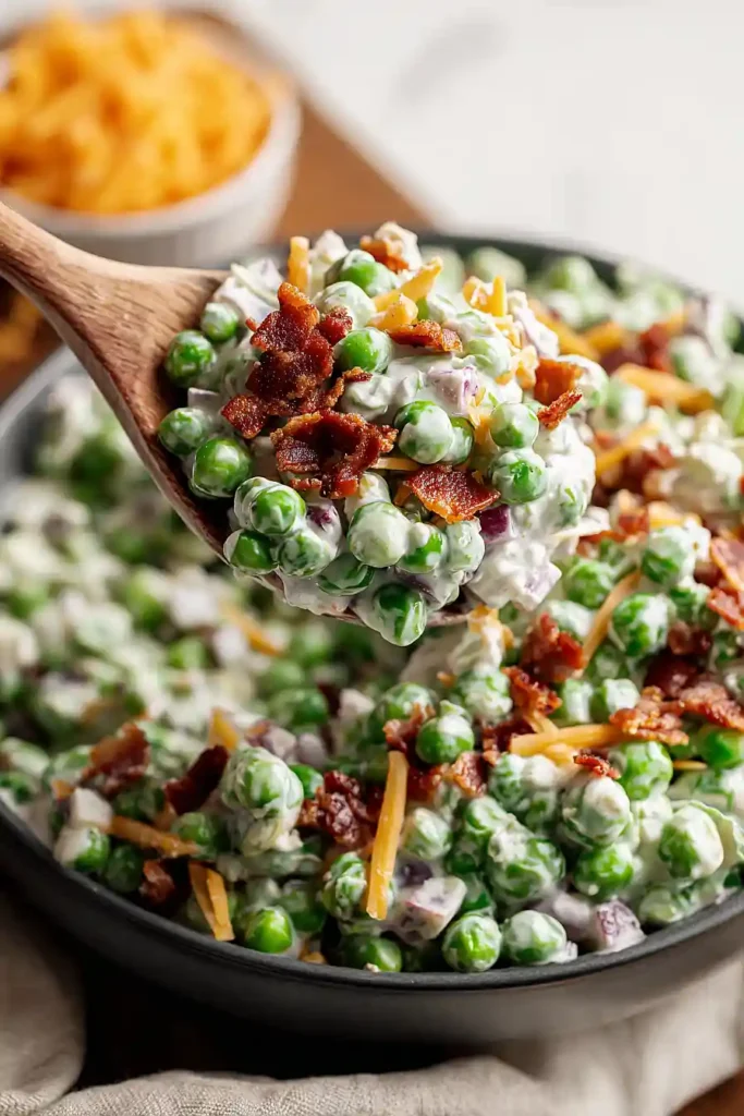 spring pea salad