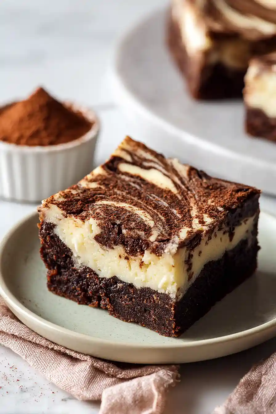 cheesecake box brownies