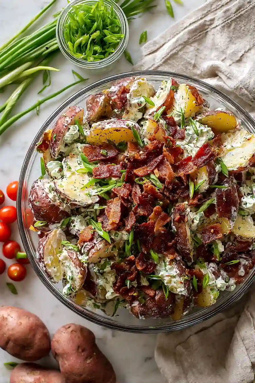 bacon ranch potato salad