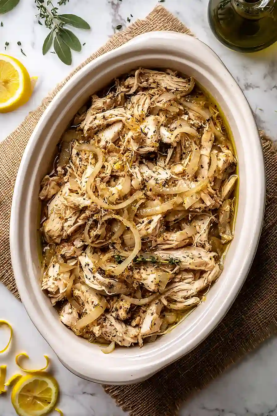 slow cooker greek chicken
