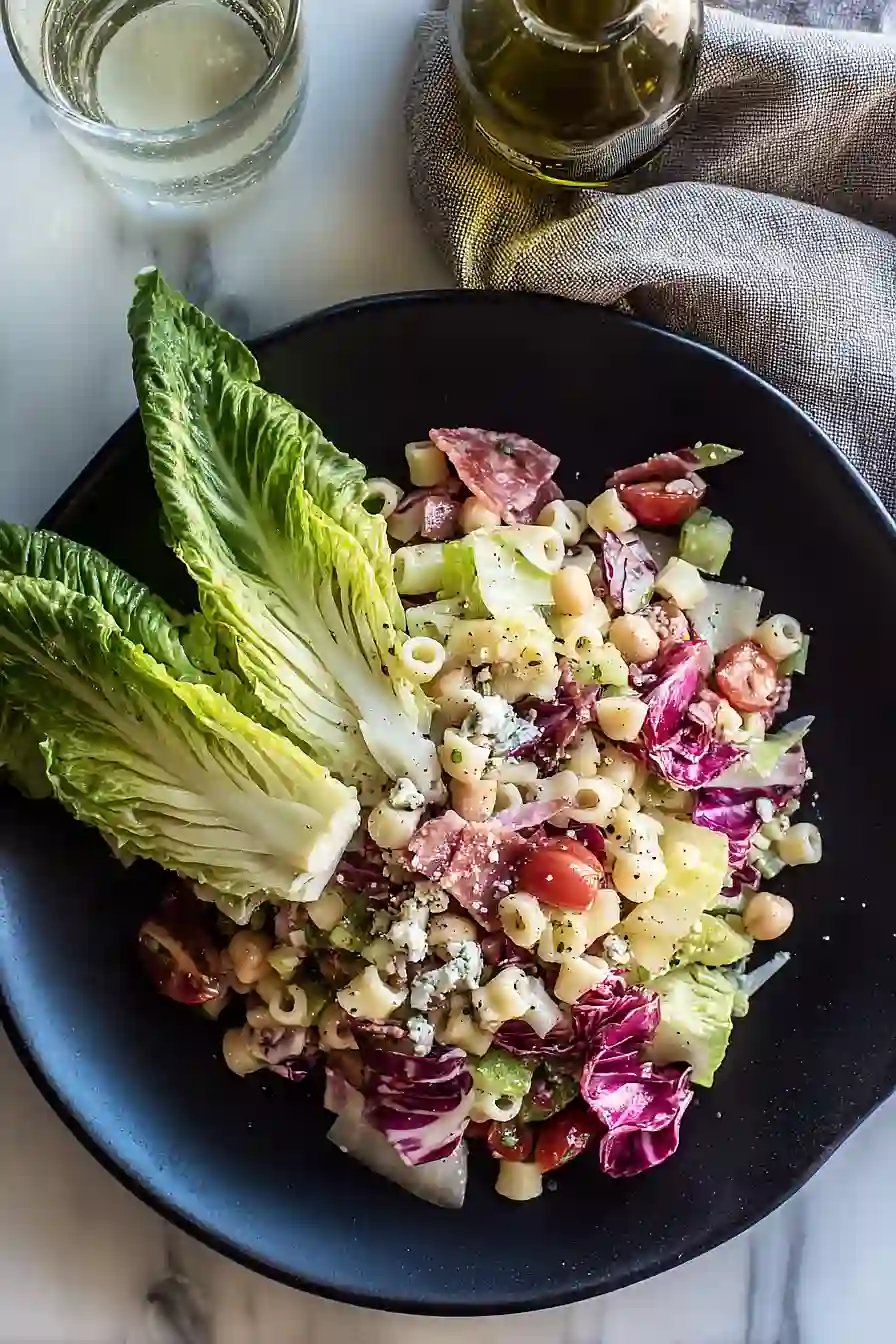 lettuce pasta salad