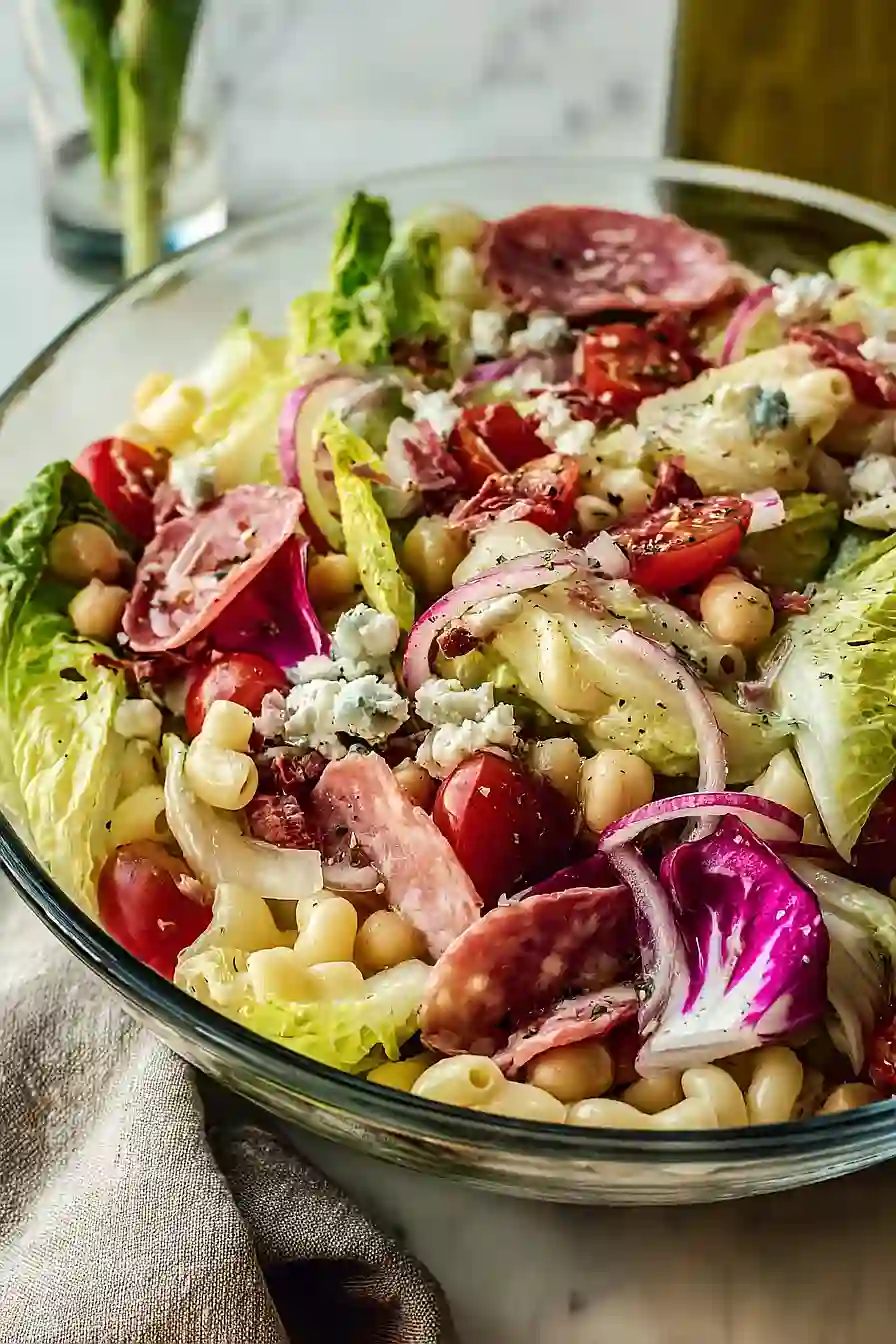 lettuce pasta salad