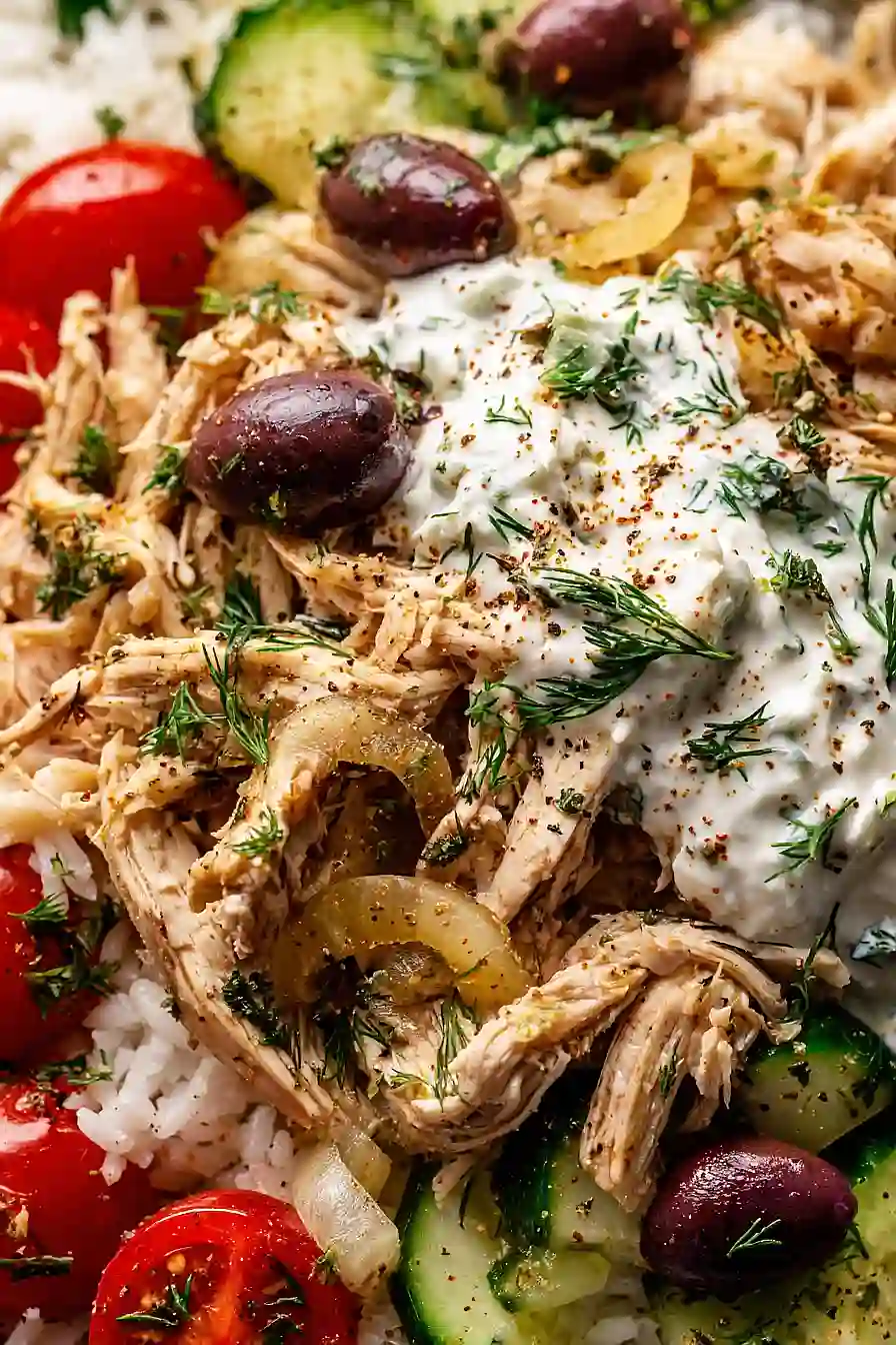 slow cooker greek chicken