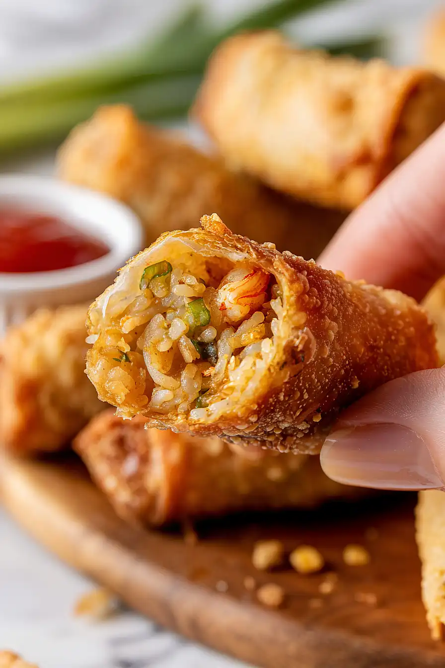 jambalaya egg rolls
