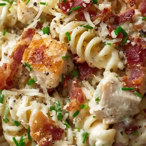 chicken ceaser pasta salad without lettuce