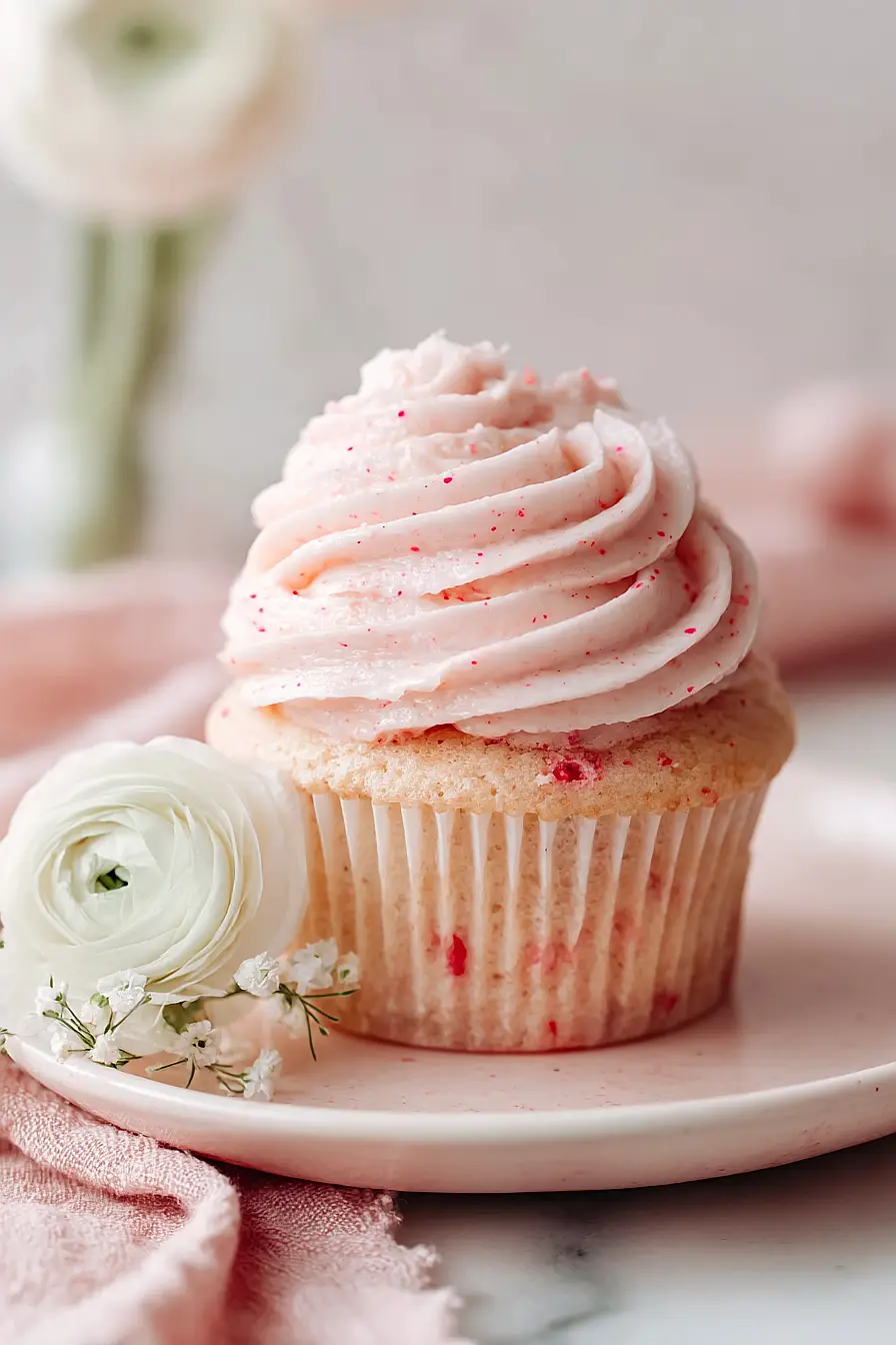 strawberry cupcakes