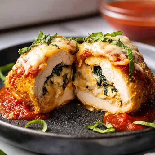 spinach stuffed chicken roll ups