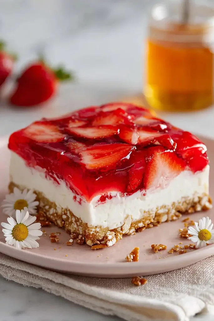 strawberry pretzel salad